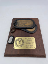 Load image into Gallery viewer, Heroic-Size Dog tag Plaque