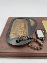 Load image into Gallery viewer, Heroic-Size Dog tag Plaque