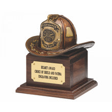 Load image into Gallery viewer, Helmet Award<br>(Brown Patina)