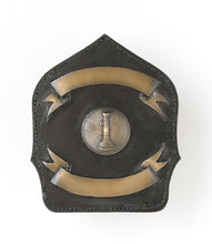 Load image into Gallery viewer, Life Size Bronze Leather Helmet
