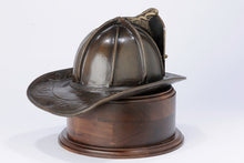 Load image into Gallery viewer, Life Size Bronze Leather Helmet