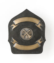 Load image into Gallery viewer, Six Inch Bronze Shield Plaque