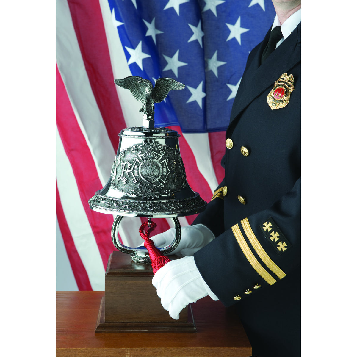 Chrome Fire Bell – Liberty Art Works, Inc