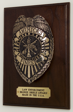 Load image into Gallery viewer, Law Enforcement Shield Plaque
