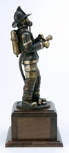 Load image into Gallery viewer, Facing the Fire, IAFF Option Statue
