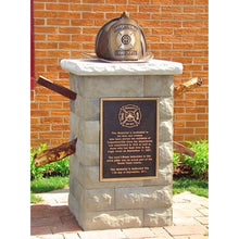 Load image into Gallery viewer, Fire Helmet Monument
