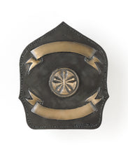 Load image into Gallery viewer, Life Size Bronze Leather Helmet

