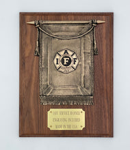 Load image into Gallery viewer, IAFF Service Banner Plaque (International Association of Firefighters)
