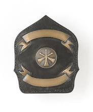 Load image into Gallery viewer, Six Inch Bronze Shield Plaque

