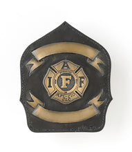Load image into Gallery viewer, Six Inch Bronze Shield Plaque
