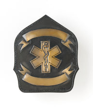 Load image into Gallery viewer, Six Inch Bronze Shield Plaque

